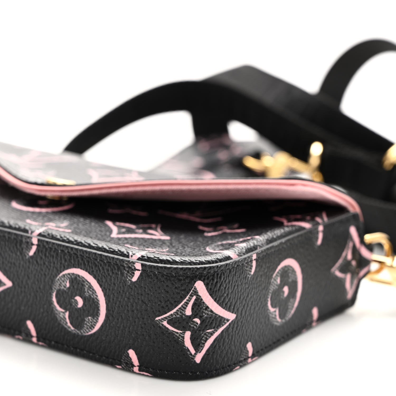 Louis Vuitton Monogram Fall For You Felicie Strap & Go Black 9 of 9