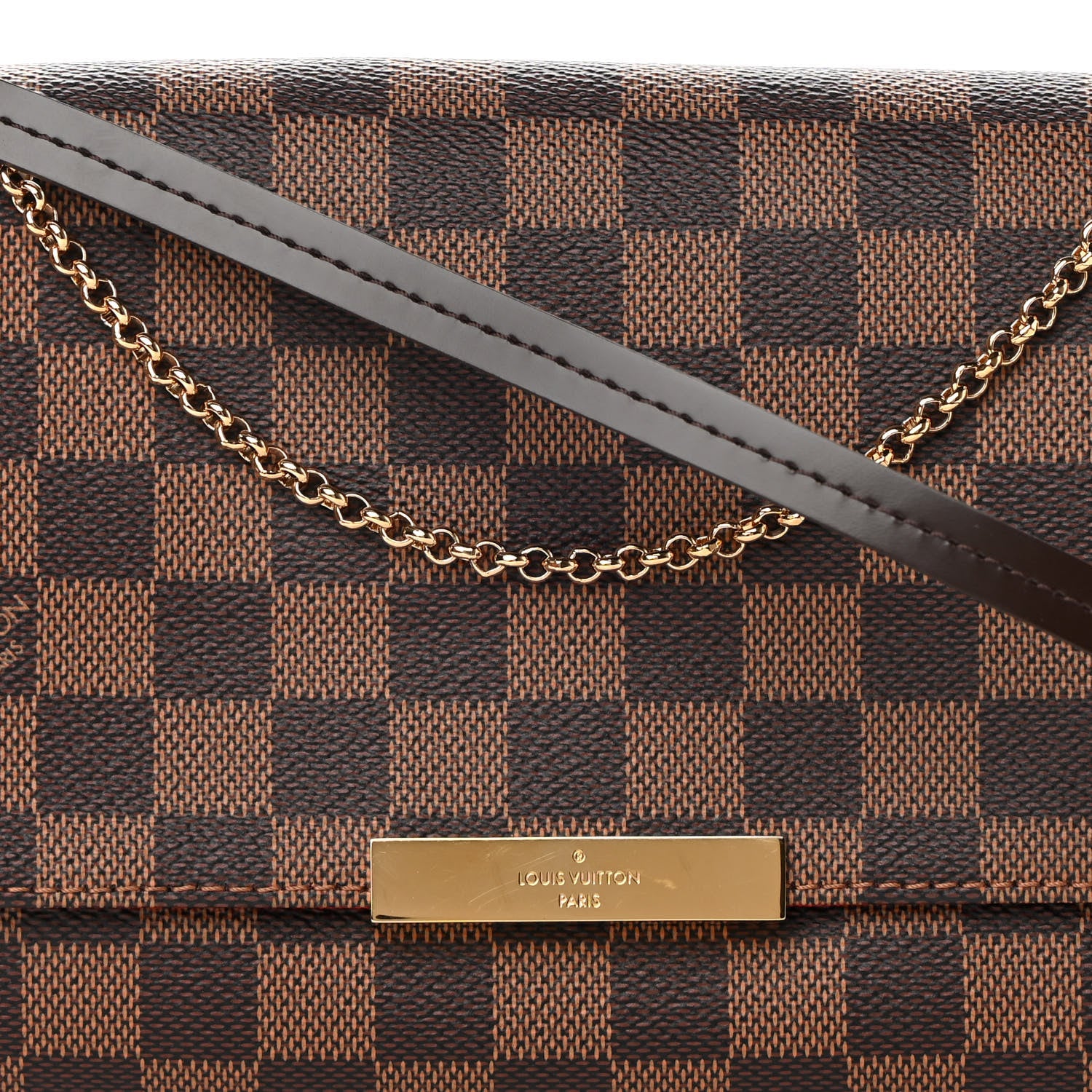 Louis Vuitton Damier Ebene Favorite MM 9 of 12