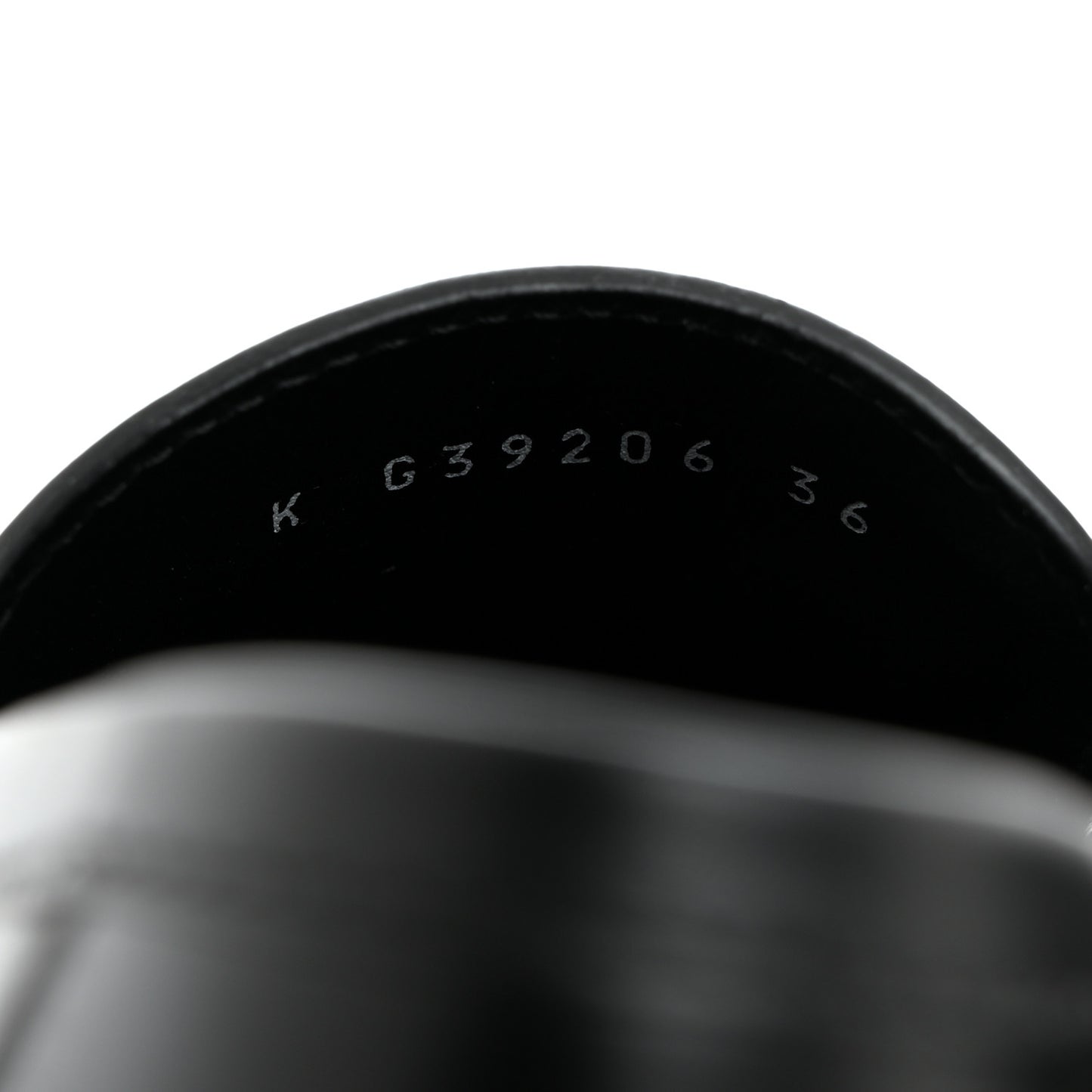 Calfskin CC Platform Loafers 36 Black