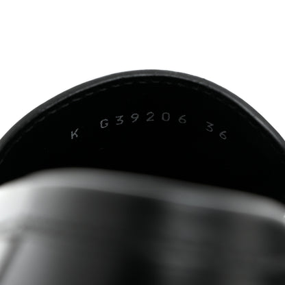 Chanel Calfskin CC Platform Loafers 36 Black 7 of 8