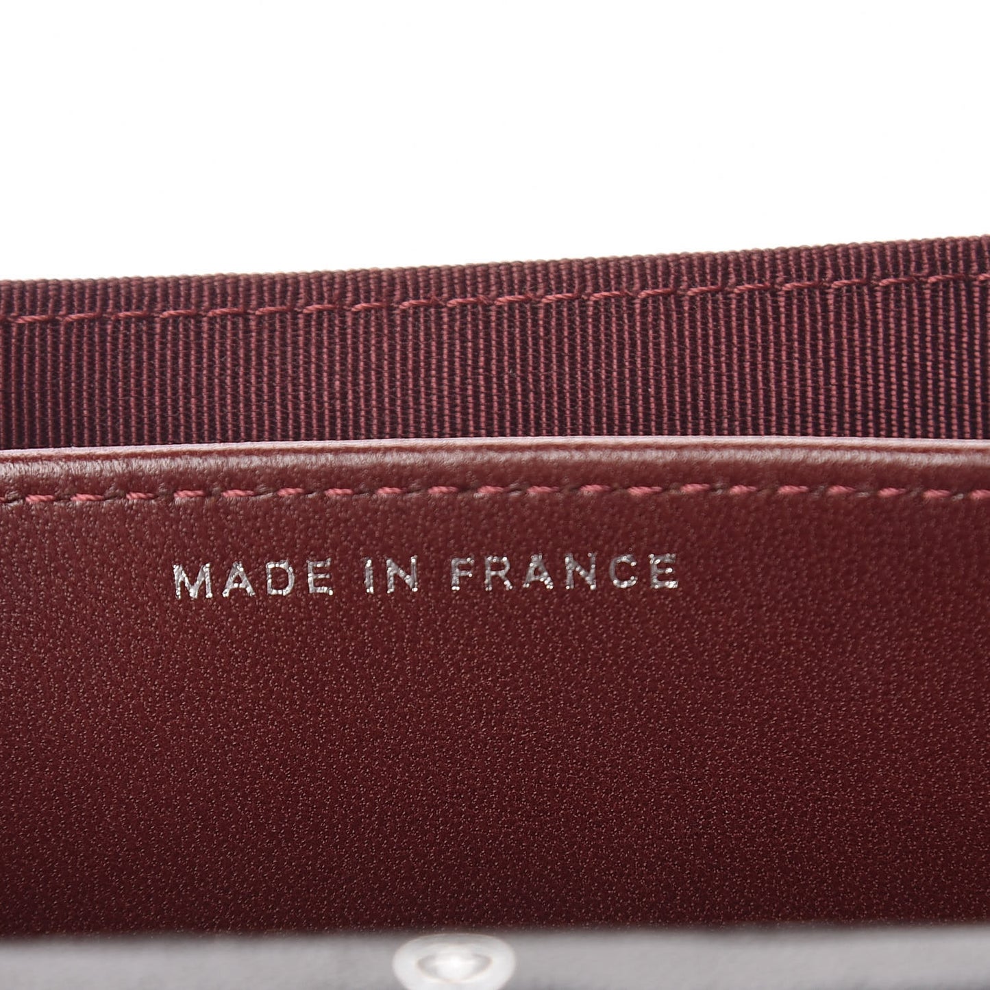 Lambskin Quilted Flap Card Holder Wallet Black