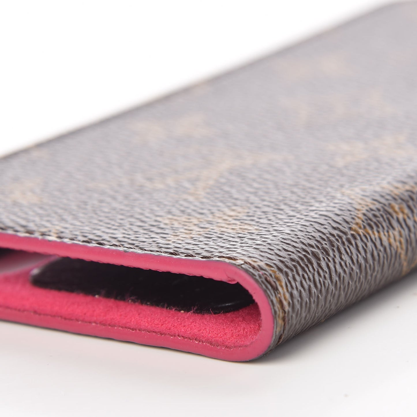 Monogram iPhone X Folio Case Rose Pop