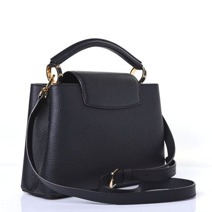 Louis Vuitton Taurillon Capucines BB Black 3 of 12