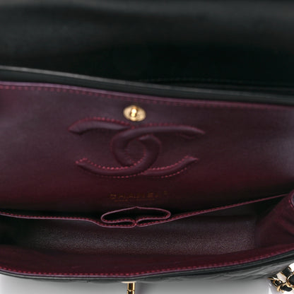 Chanel Lambskin Quilted Medium Double Flap Black 4 of 9