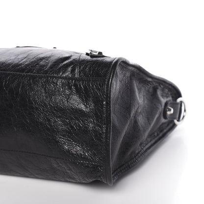 Balenciaga Agneau Classic Silver Hardware City Black 9 of 10