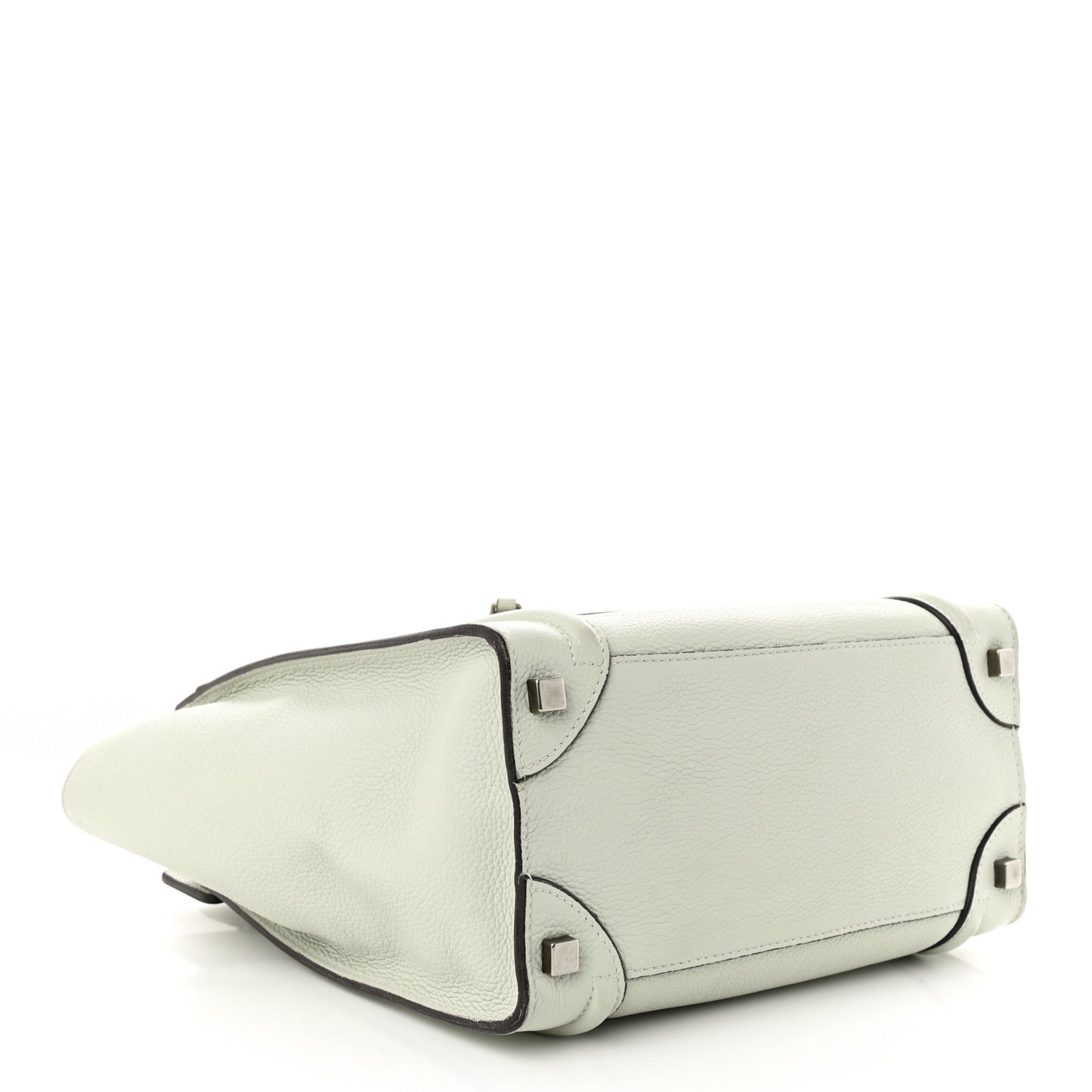 Drummed Calfskin Micro Luggage Lune