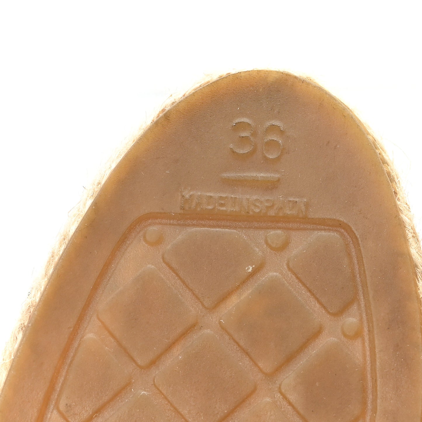 Lambskin CC Espadrilles 36 Black