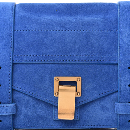 Proenza Schouler Suede PS1 Pochette Clutch Royal Blue 11 of 11