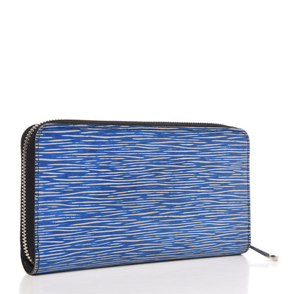 Louis Vuitton Epi Zippy Wallet Denim Light 3 of 9