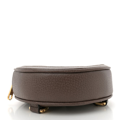 Gucci GG Supreme Monogram Web Mini Ophidia Round Backpack Brown 4 of 11