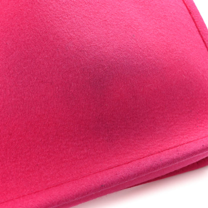 Saint Laurent Wool Rive Gauche Tote Fuchsia 12 of 13
