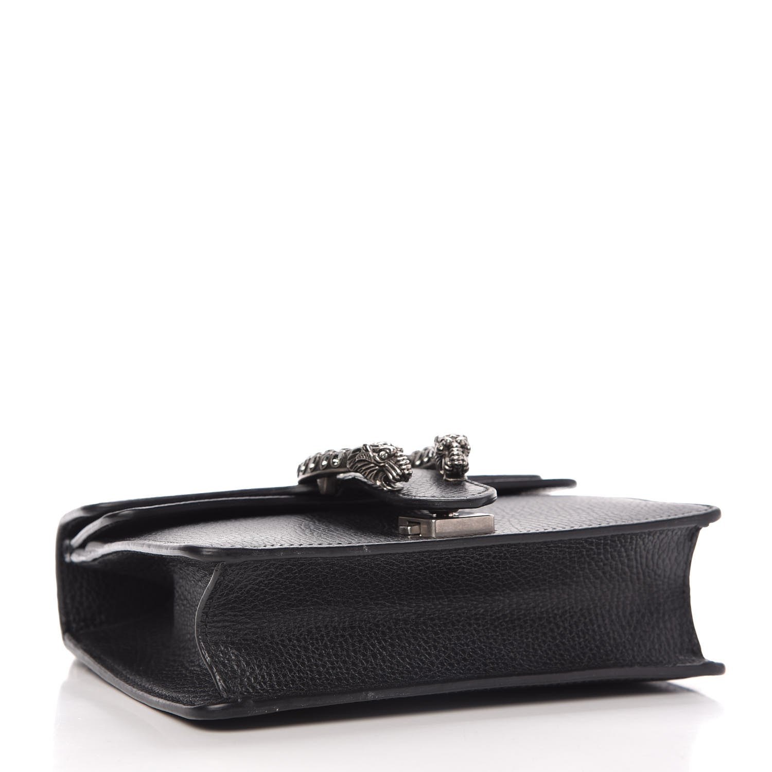 Gucci Calfskin Mini Dionysus Shoulder Bag Black 4 of 10