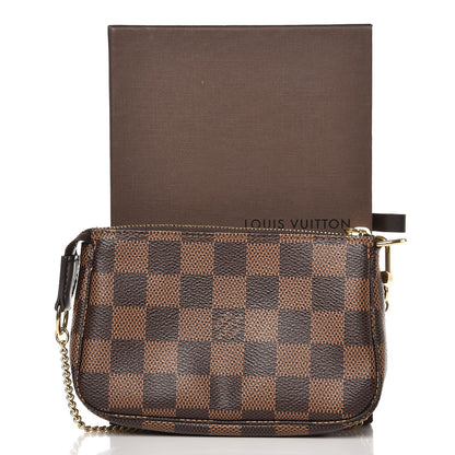 Louis Vuitton Damier Ebene Mini Pochette Accessories 8 of 8