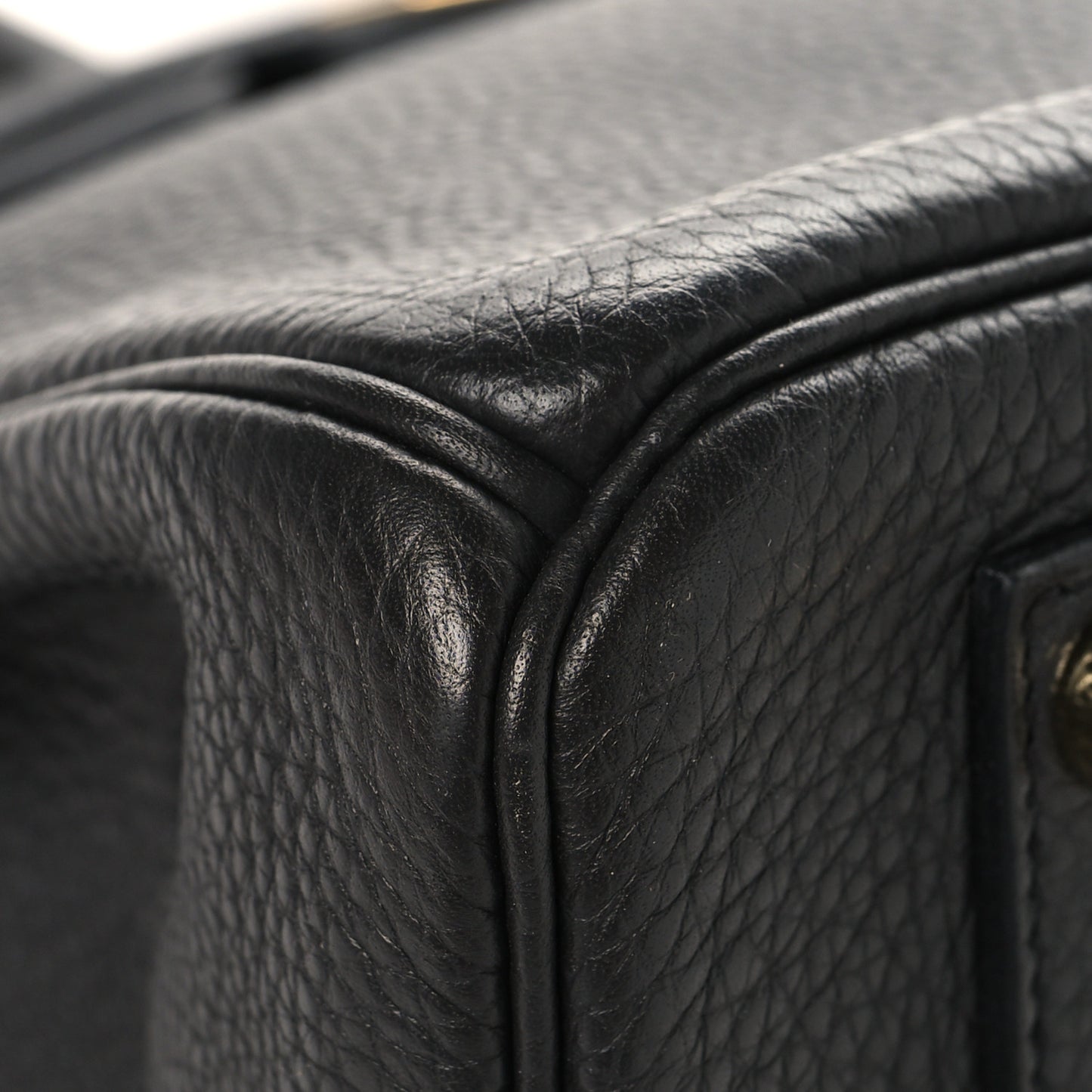 Taurillon Clemence Birkin 35 Black