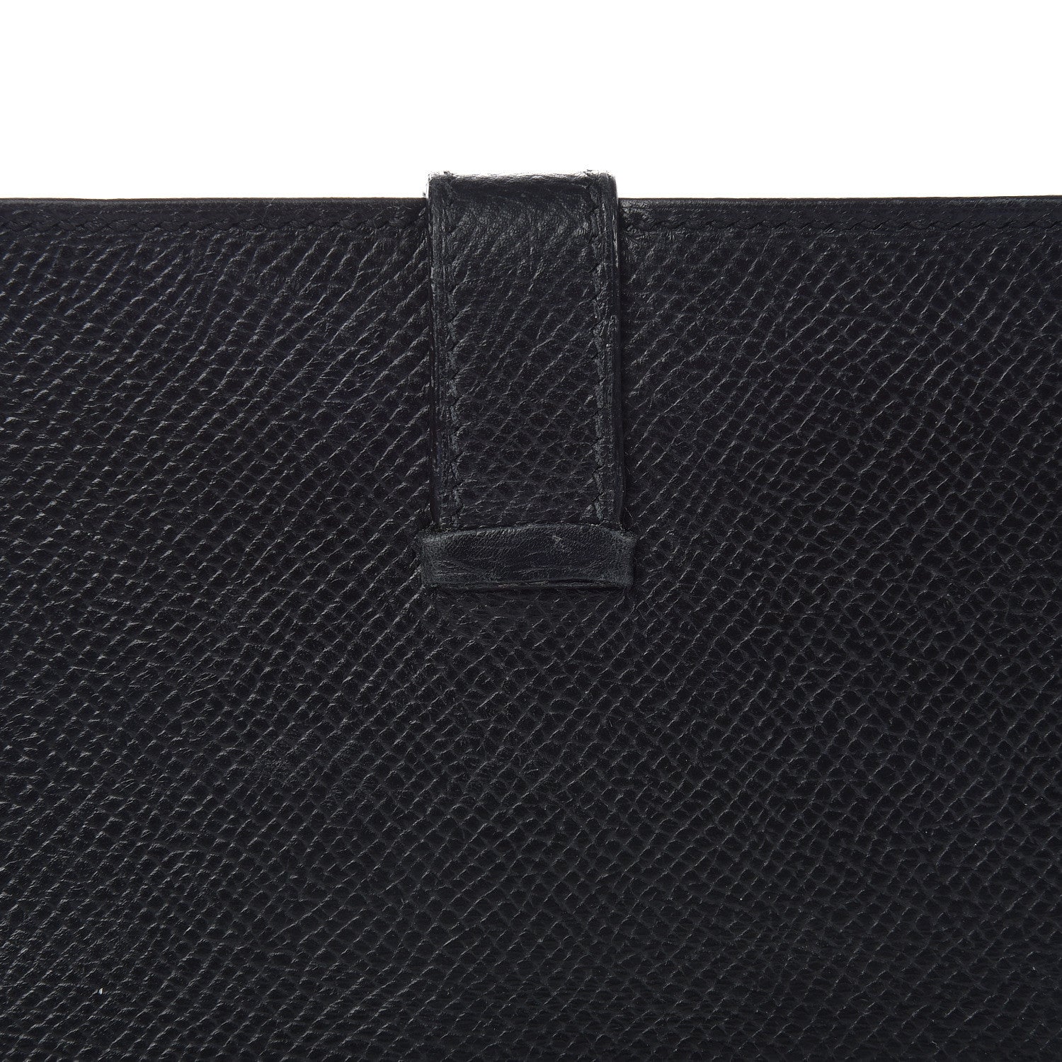 Hermes Epsom Bearn Gusset Wallet Black 10 of 13