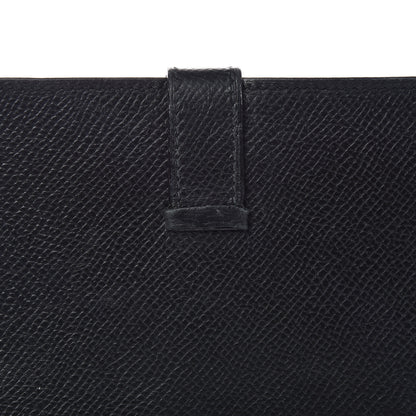 Hermes Epsom Bearn Gusset Wallet Black 10 of 13