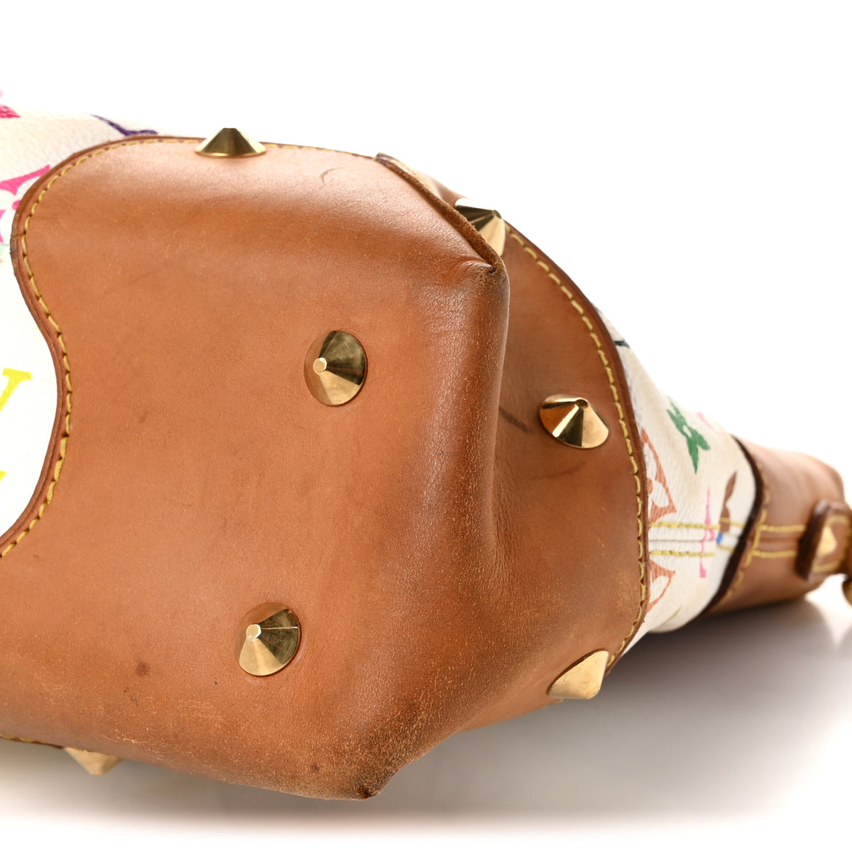 Louis Vuitton Monogram Multicolor Judy MM White 9 of 10