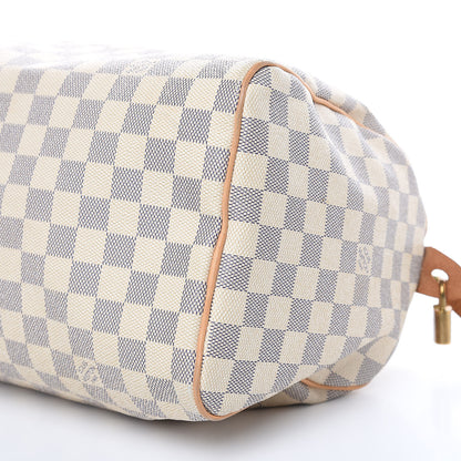 Louis Vuitton Damier Azur Speedy 30 11 of 19