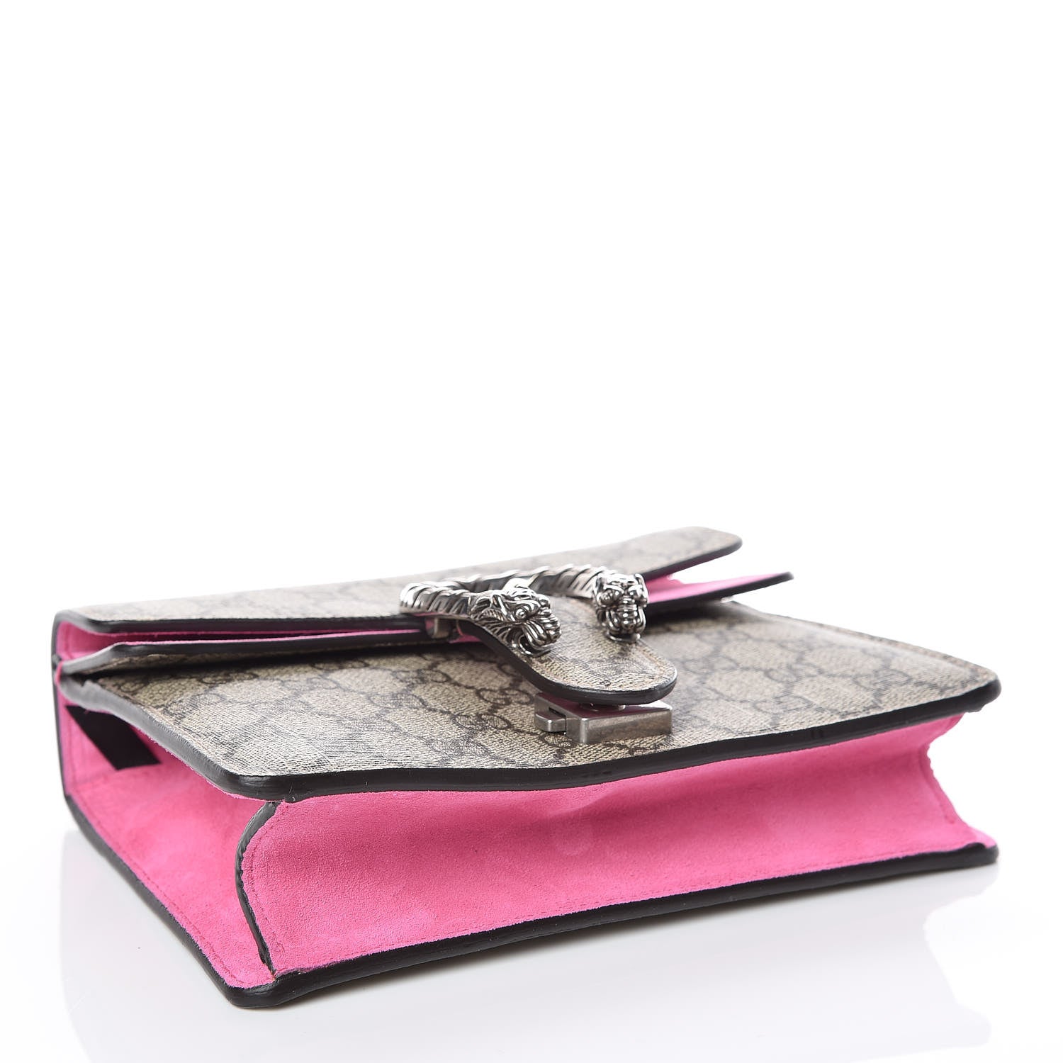 Gucci GG Supreme Monogram Mini Dionysus Shoulder Bag Pink 5 of 14