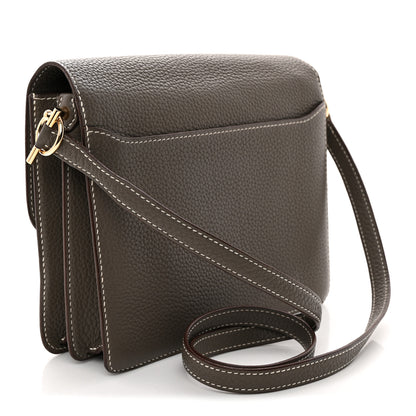 Hermes Taurillon Clemence Sac Roulis 23 Etain 3 of 14