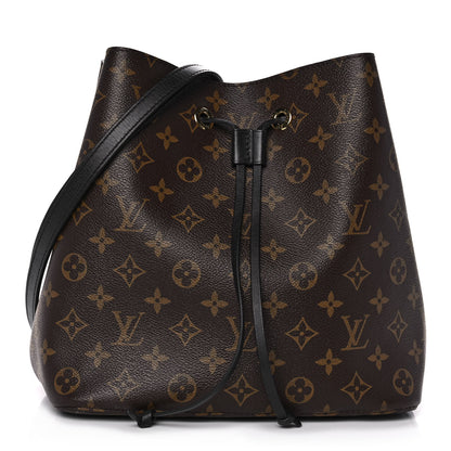 Louis Vuitton Monogram Neonoe MM Black 1 of 12