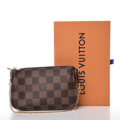 Louis Vuitton Damier Ebene Mini Pochette Accessories 8 of 8
