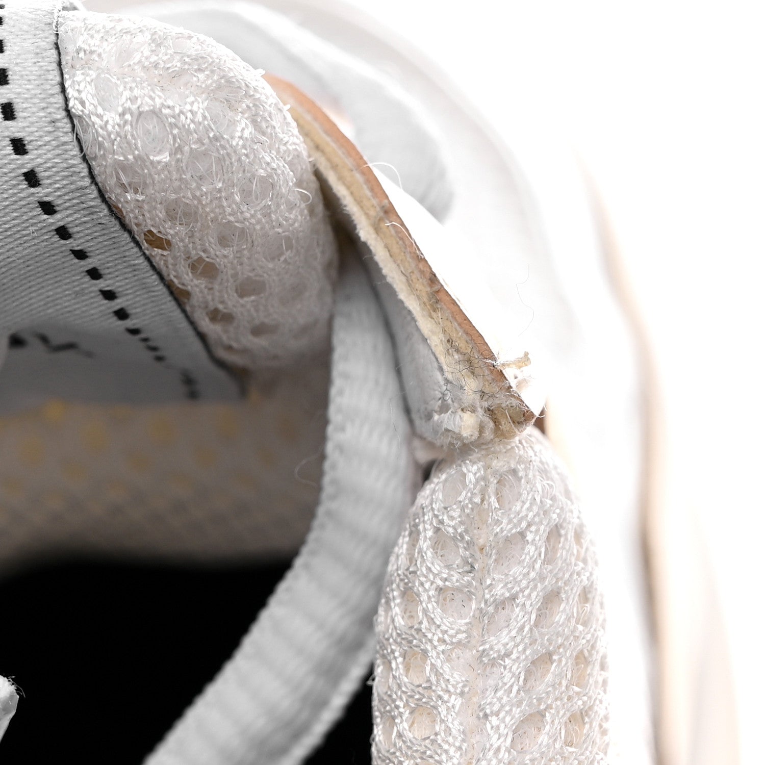Chanel Fabric Laminated Calfskin Stretch CC Sneakers 36.5 White Gold Silver 15 of 16