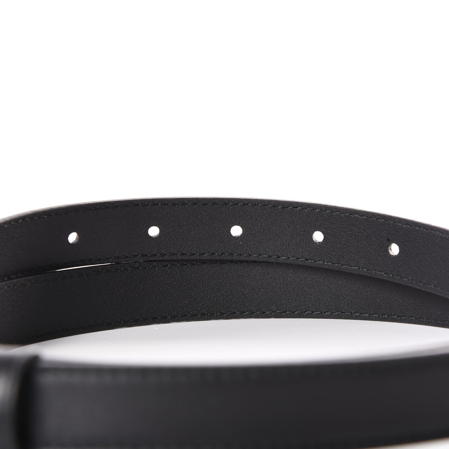Calfskin Double G 20mm Belt 90 36 Black