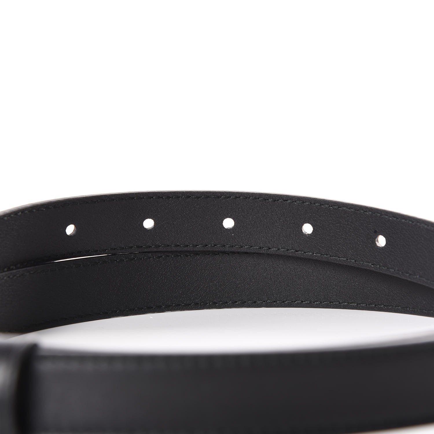 Gucci Calfskin Double G 20mm Belt 90 36 Black 4 of 7