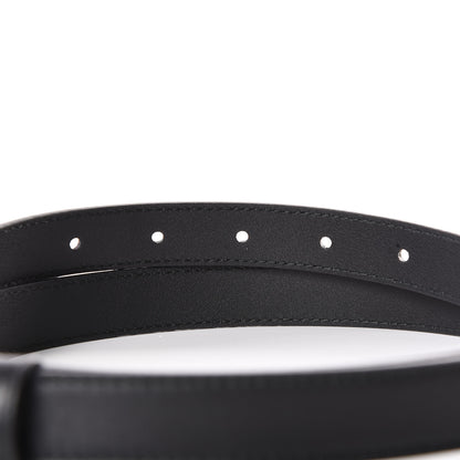 Gucci Calfskin Double G 20mm Belt 90 36 Black 4 of 7