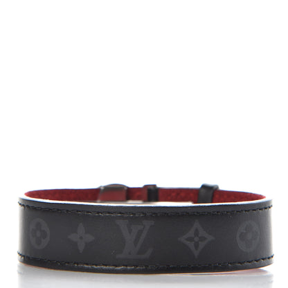 Louis Vuitton Mat Monogram Wish Bracelet Black 3 of 6