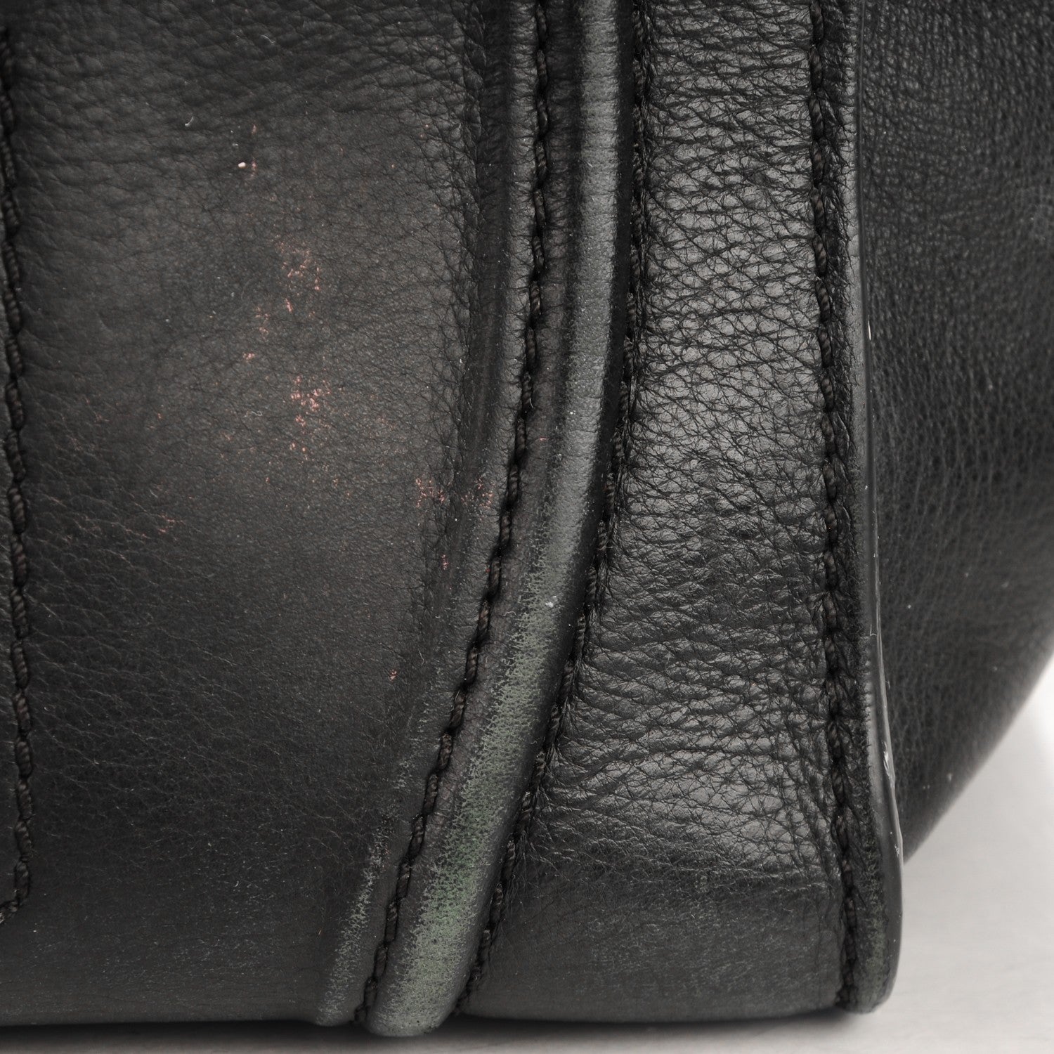 Celine Supple Calfskin Medium Phantom Luggage Black 9 of 10
