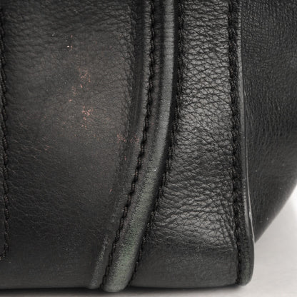 Celine Supple Calfskin Medium Phantom Luggage Black 9 of 10