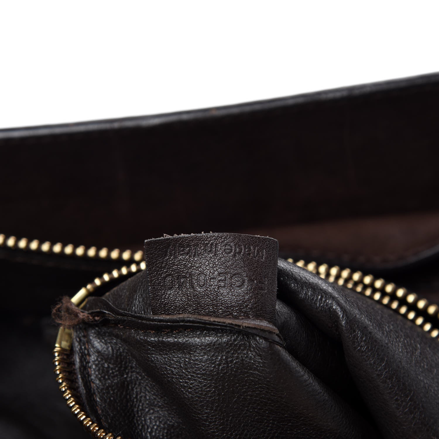 Celine Pebbled Calfskin Mini Luggage Brown 13 of 14