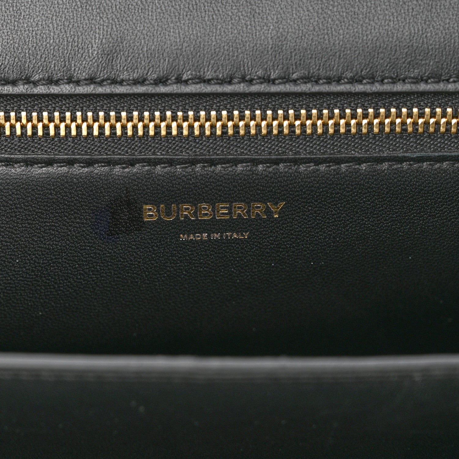 Burberry Calfskin Medium TB Bag Black 6 of 12