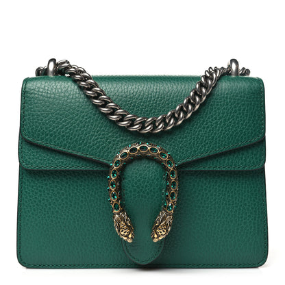 Gucci Calfskin Mini Dionysus Shoulder Bag Emerald 1 of 10