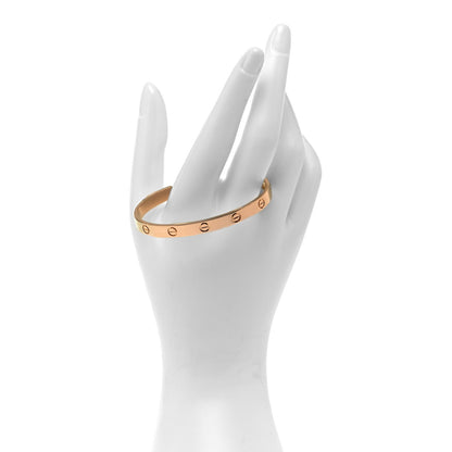 Cartier 18K Pink Gold LOVE Cuff Bracelet 18 2 of 4