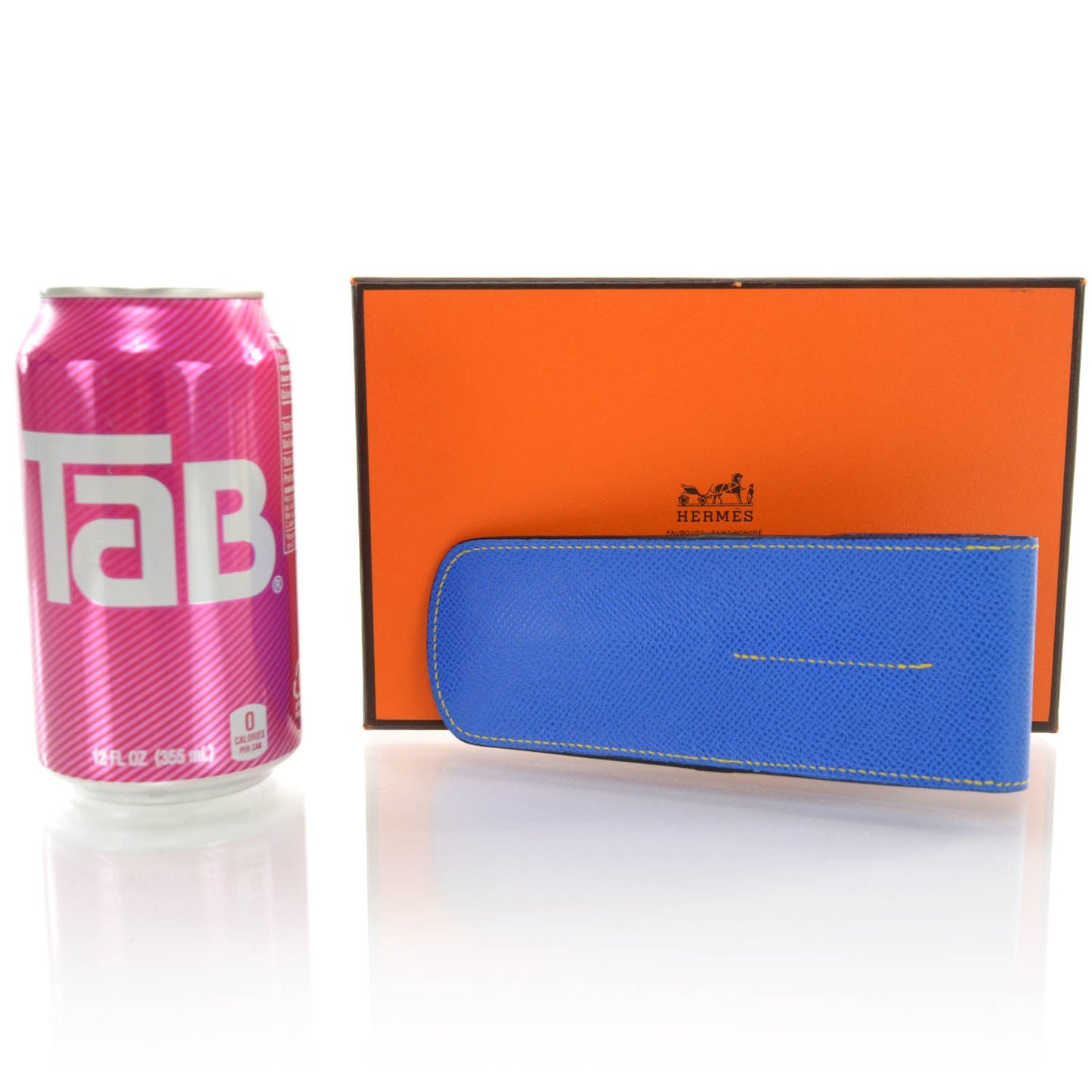 Courchevel Pen Case Bleu France and Jaune