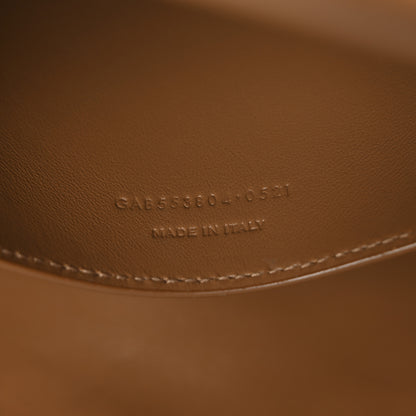 Saint Laurent Smooth Calfskin Suede Medium Reversible Monogram Kate Satchel Light Ochre 7 of 10
