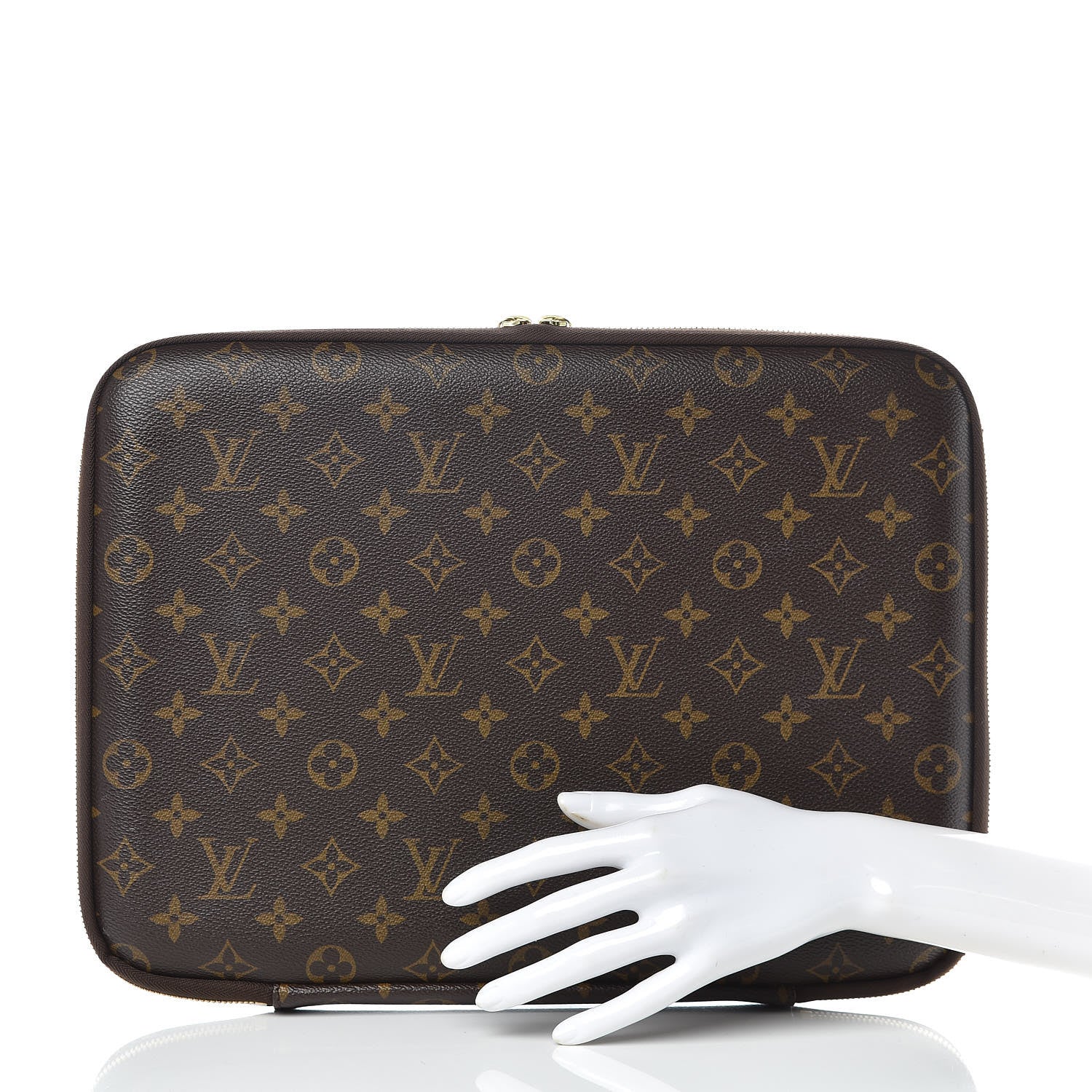 Louis Vuitton Monogram 13 Inch Laptop Sleeve 2 of 9