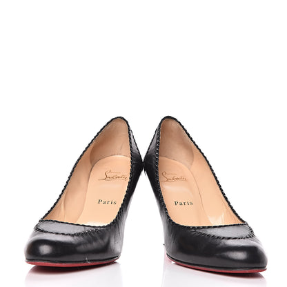 Christian Louboutin Shiny Nappa Marpelissimo 85 Pumps 39 Black 6 of 12