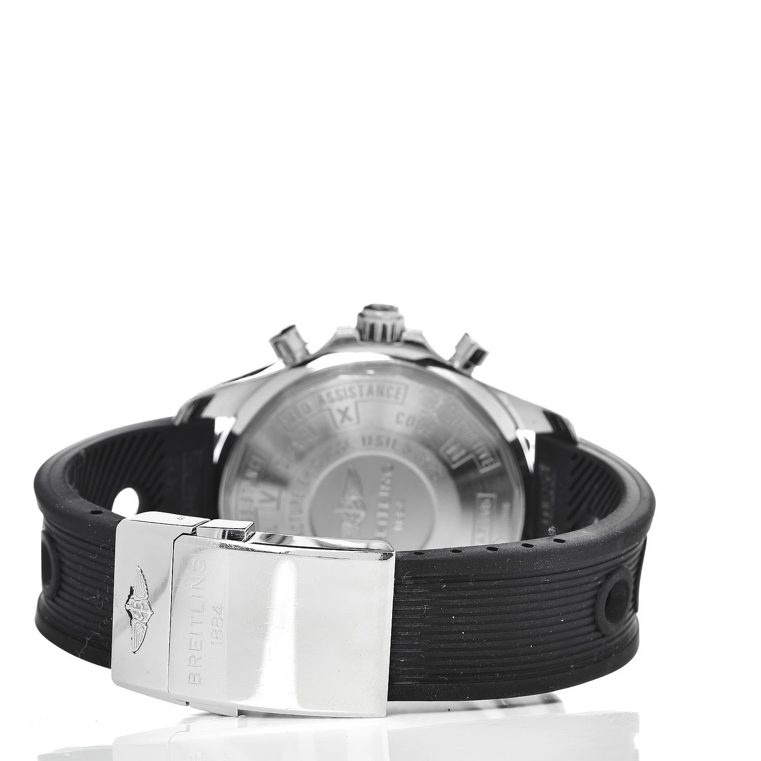 Breitling Stainless Steel 48mm Chronospace Chronograph Quartz Watch Black A78365 4 of 6