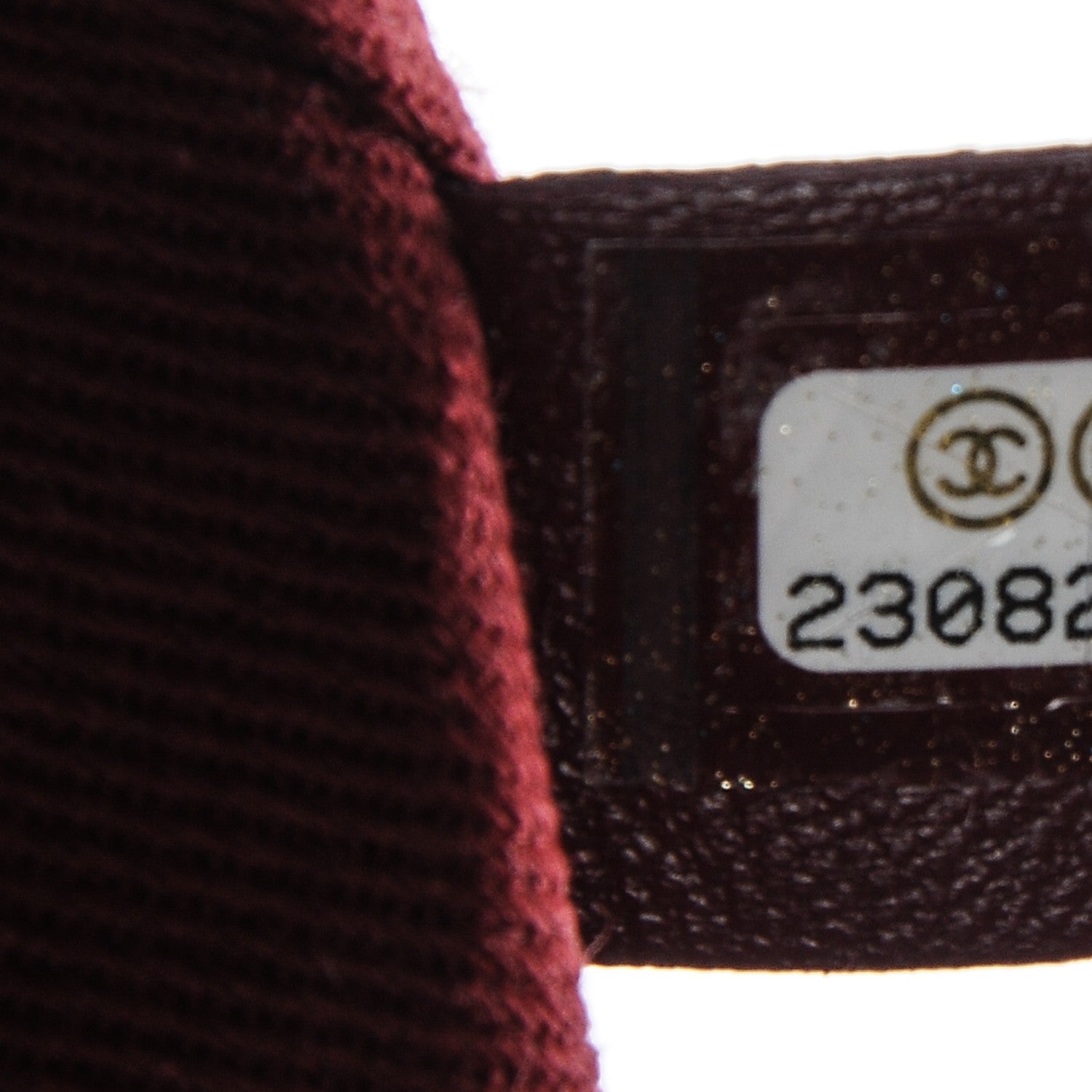 Chanel Canvas Large Deauville Tote Red 7 of 7