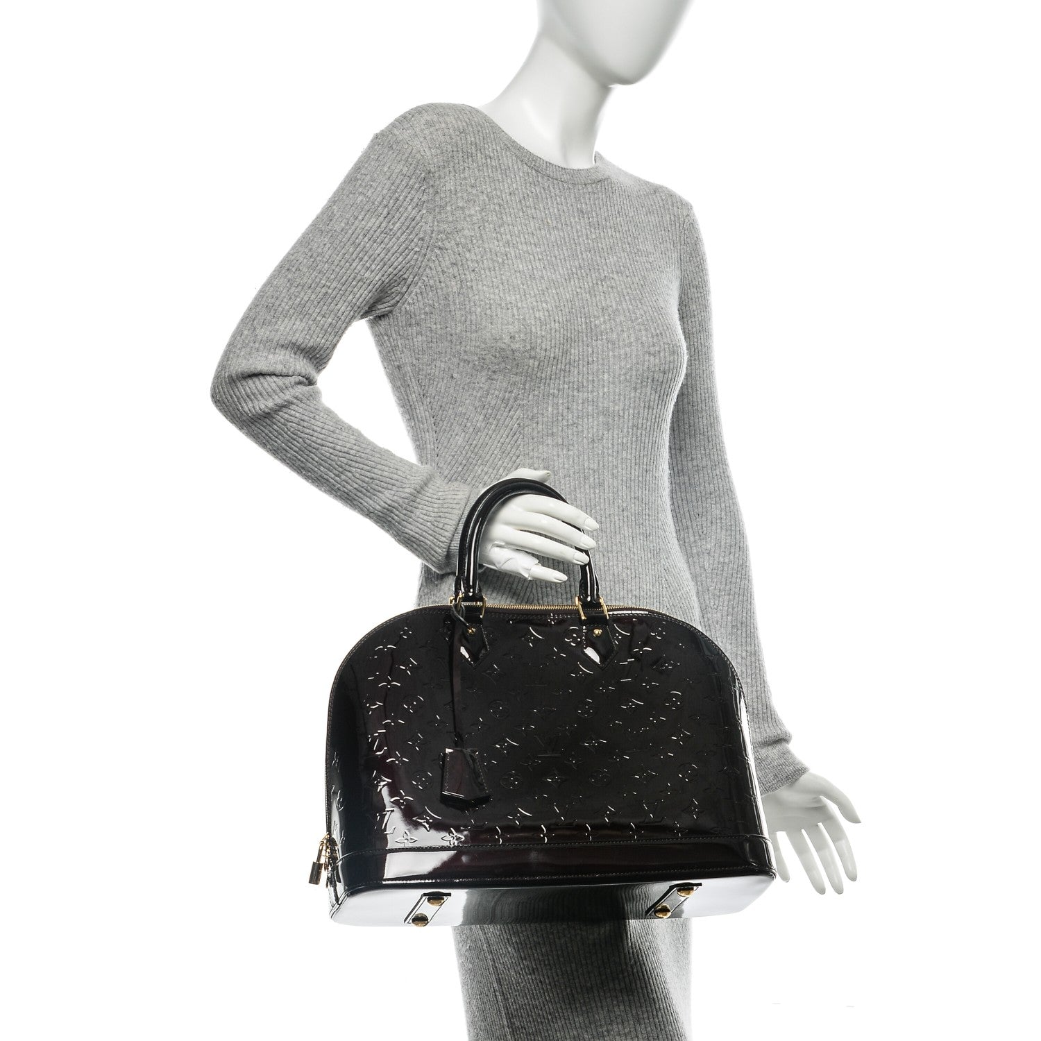 Louis Vuitton Vernis Alma GM Amarante 2 of 6