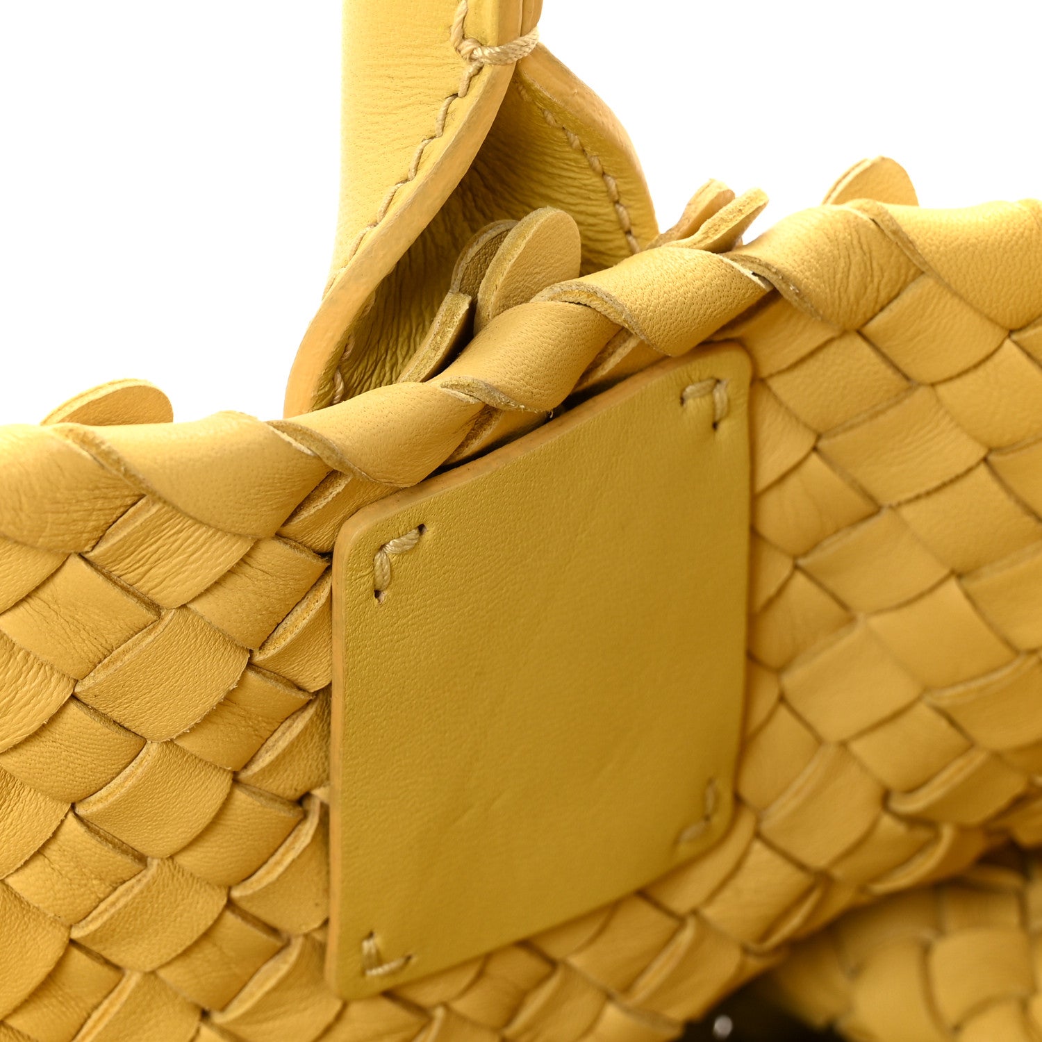 Bottega Veneta Nappa Intrecciato Medium Paillettes Cabat Poussin 13 of 15