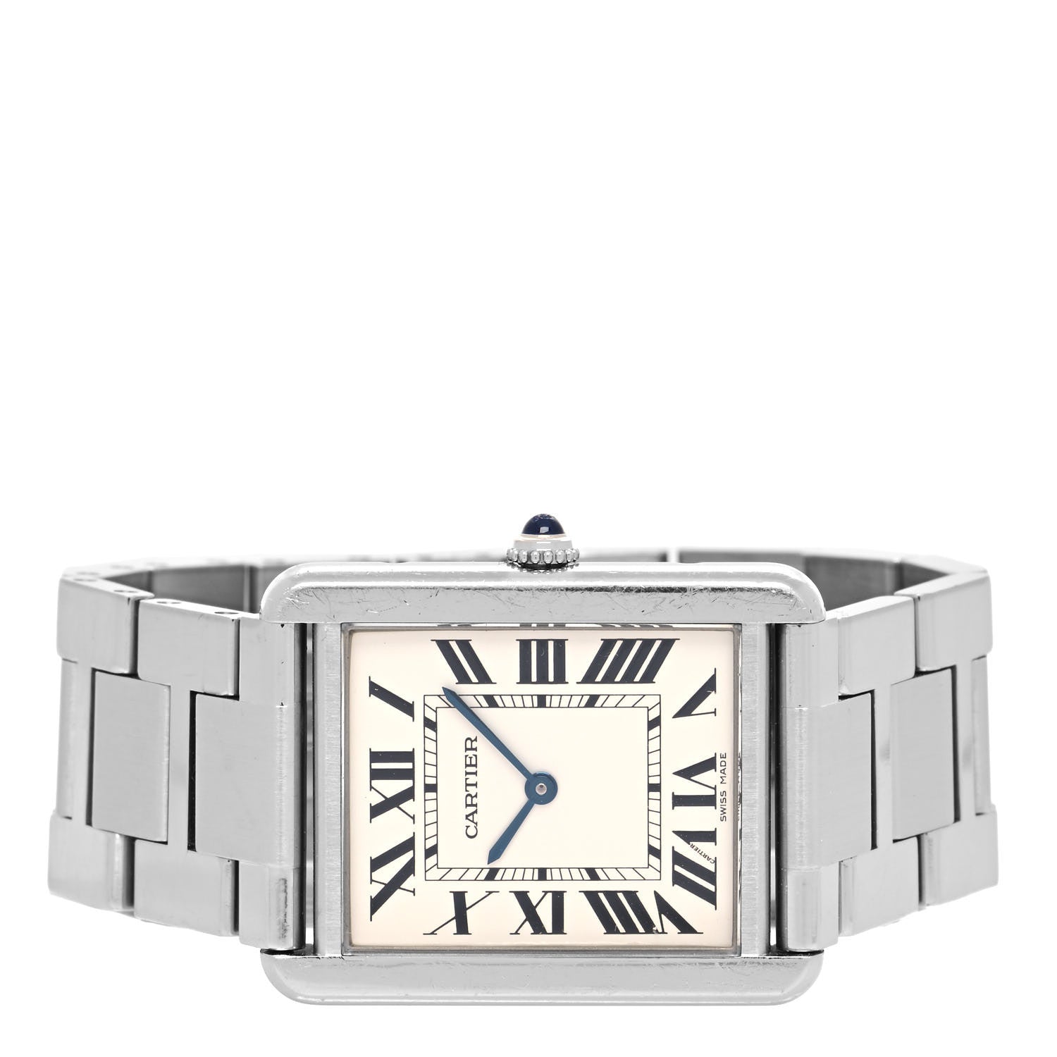 Cartier Stainless Steel 27mm Tank Solo Quartz Watch 2 of 5