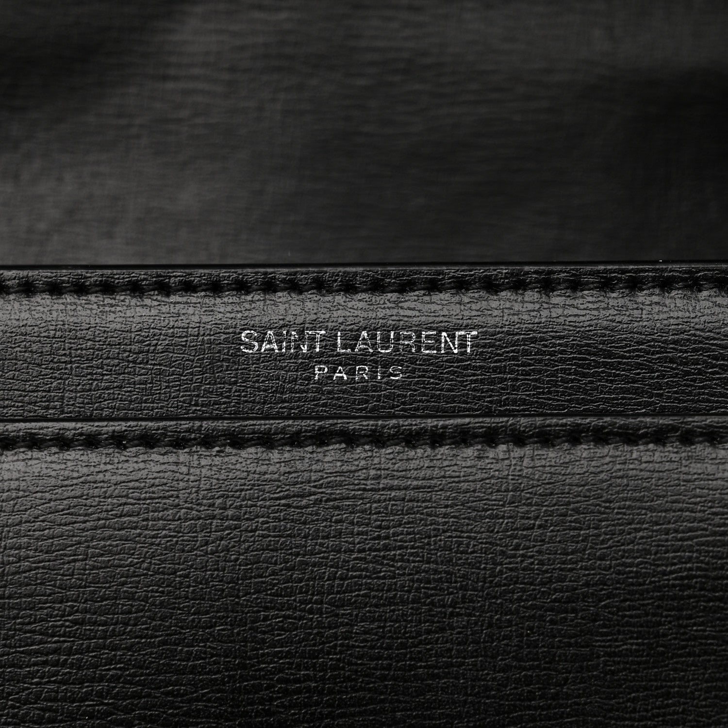 Saint Laurent Calfskin Medium Monogram Sunset Black 7 of 14