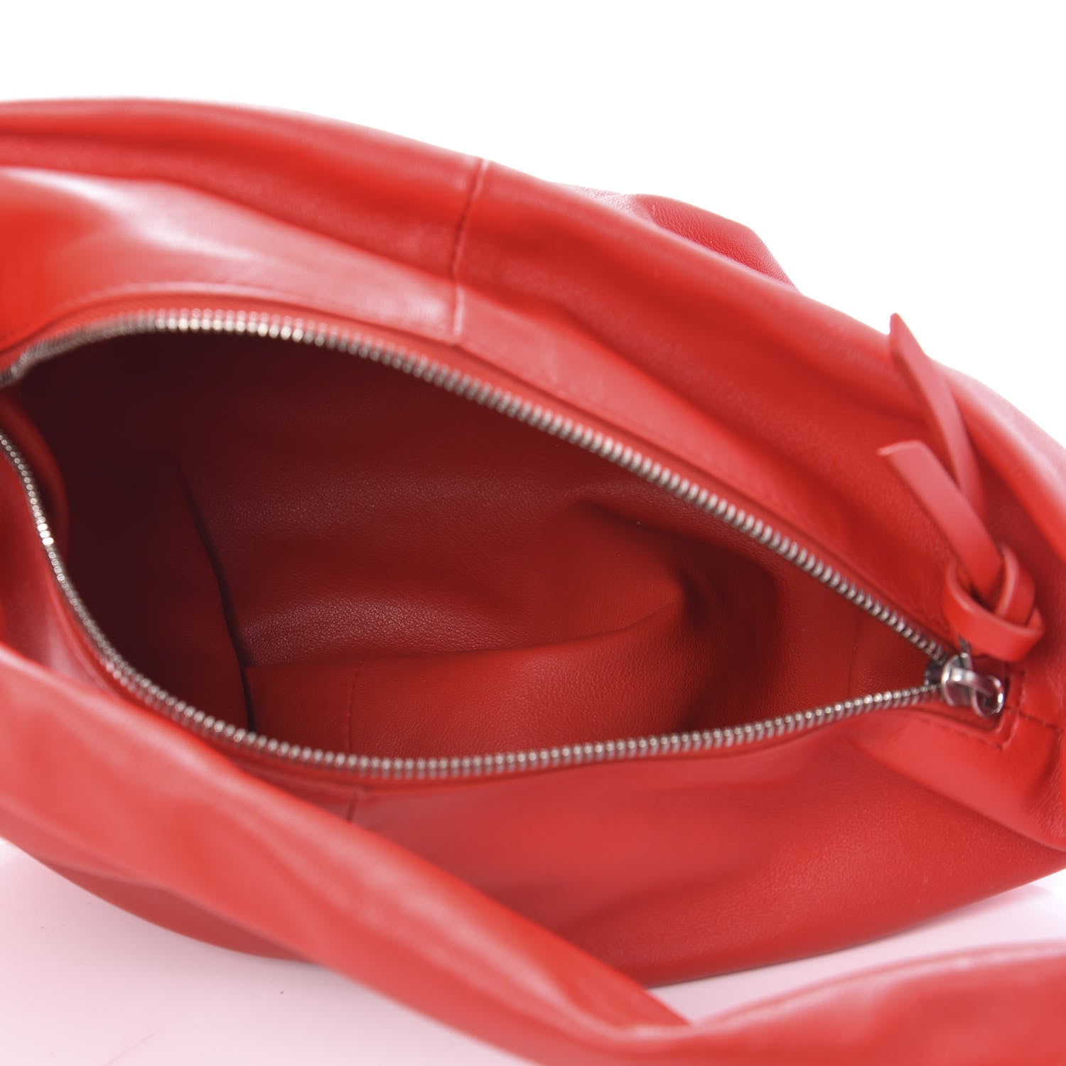 Bottega Veneta Calfskin Mini Double Knot Bag Red 5 of 11