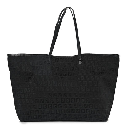 Fendi Zucchino Shopping Tote Black 1 of 16