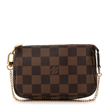 Louis Vuitton Damier Ebene Mini Pochette Accessories 1 of 7